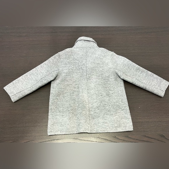 AnnTarah Stylish Kids Gray Pea Coat - Picture 5 of 5
